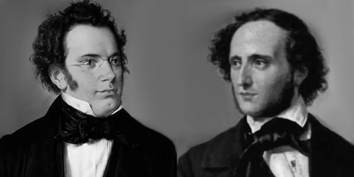 Franz Schubert e Felix Mendelssohn-Bartholdy 